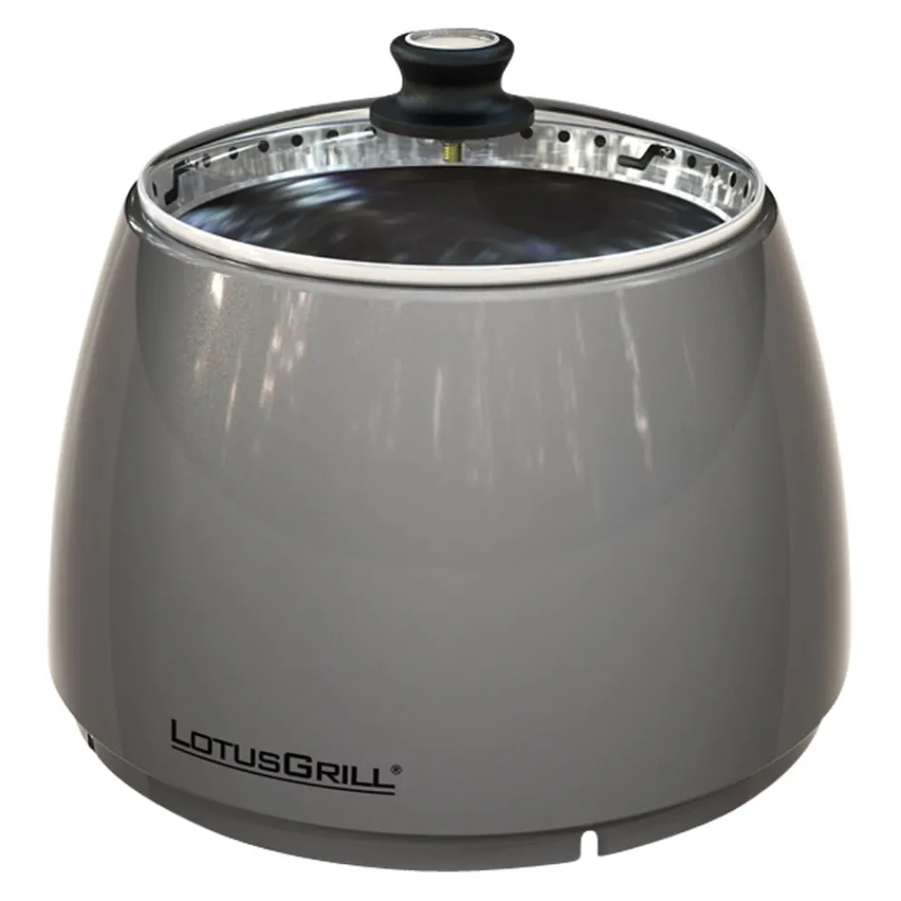 LotusGrill Abdeckhaube BBQ grau Clearance
