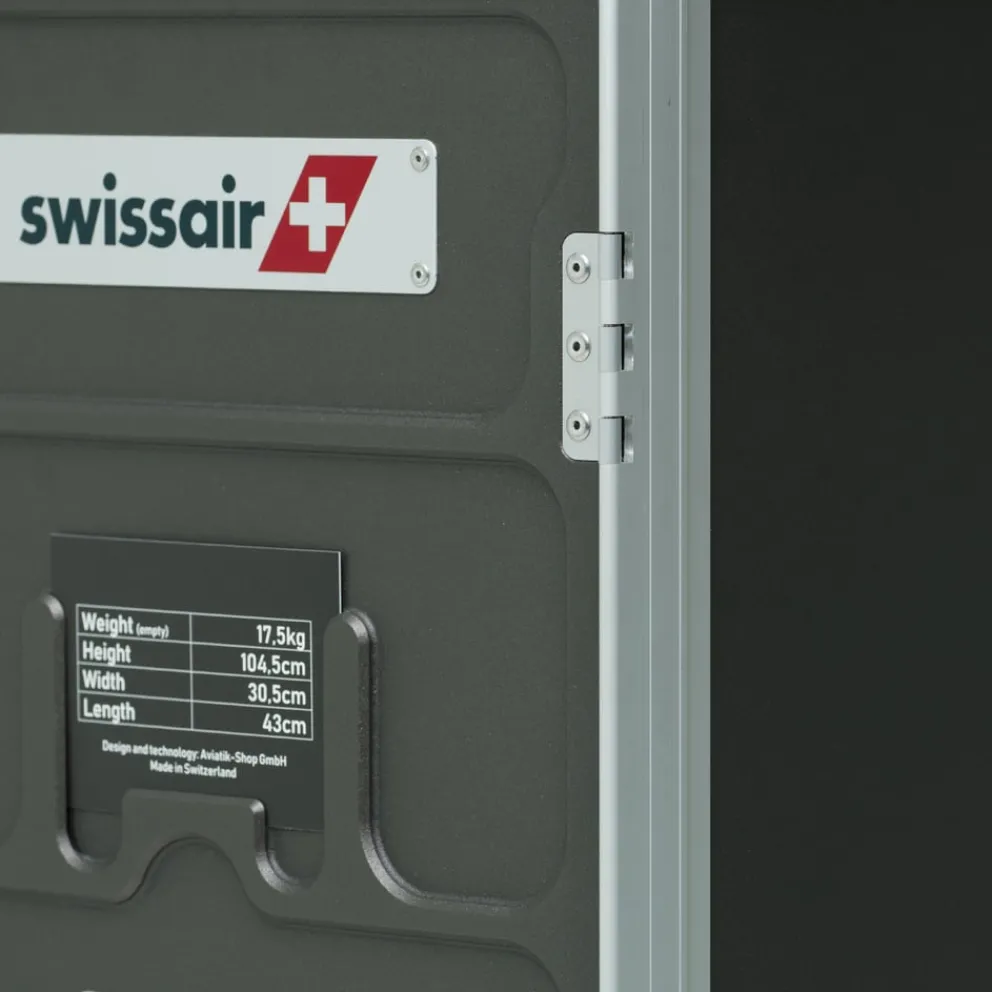 Aviatik-Shop Airline Trolley Swissair dunkelgrau Best