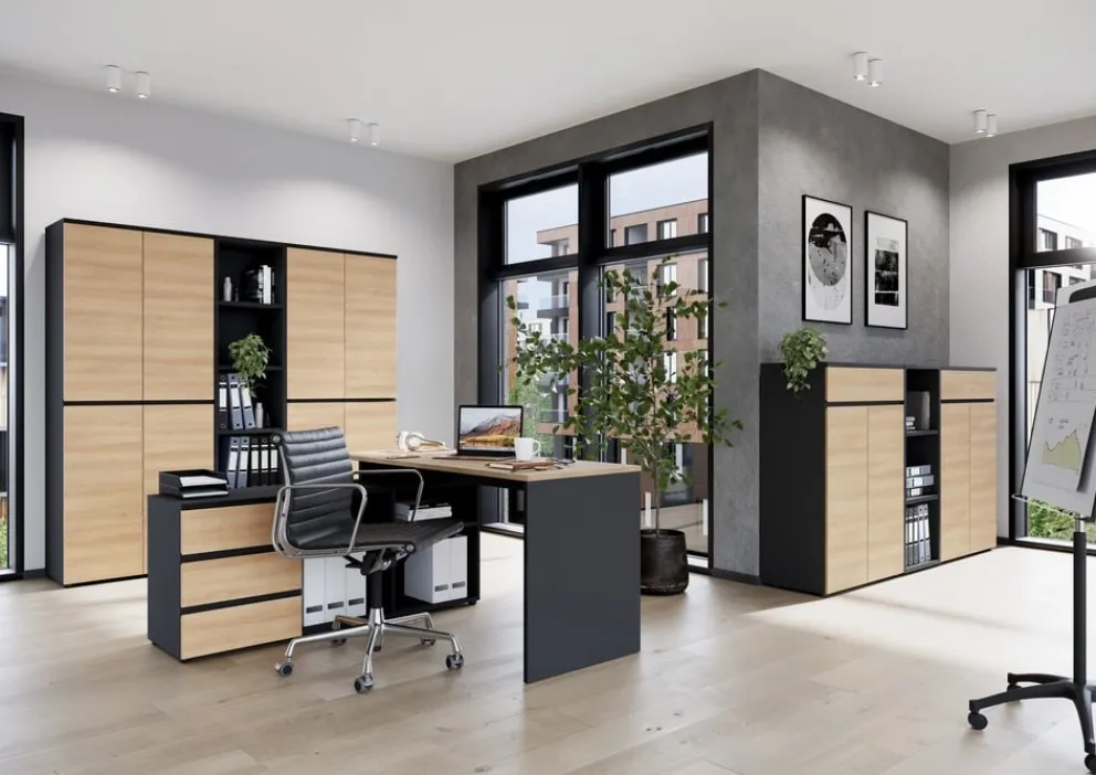 GERMANIA Aktenschrank Baltimore graphit Best