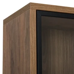 Johann Jakob Aktenschrank Davinci nussbaumfarbig