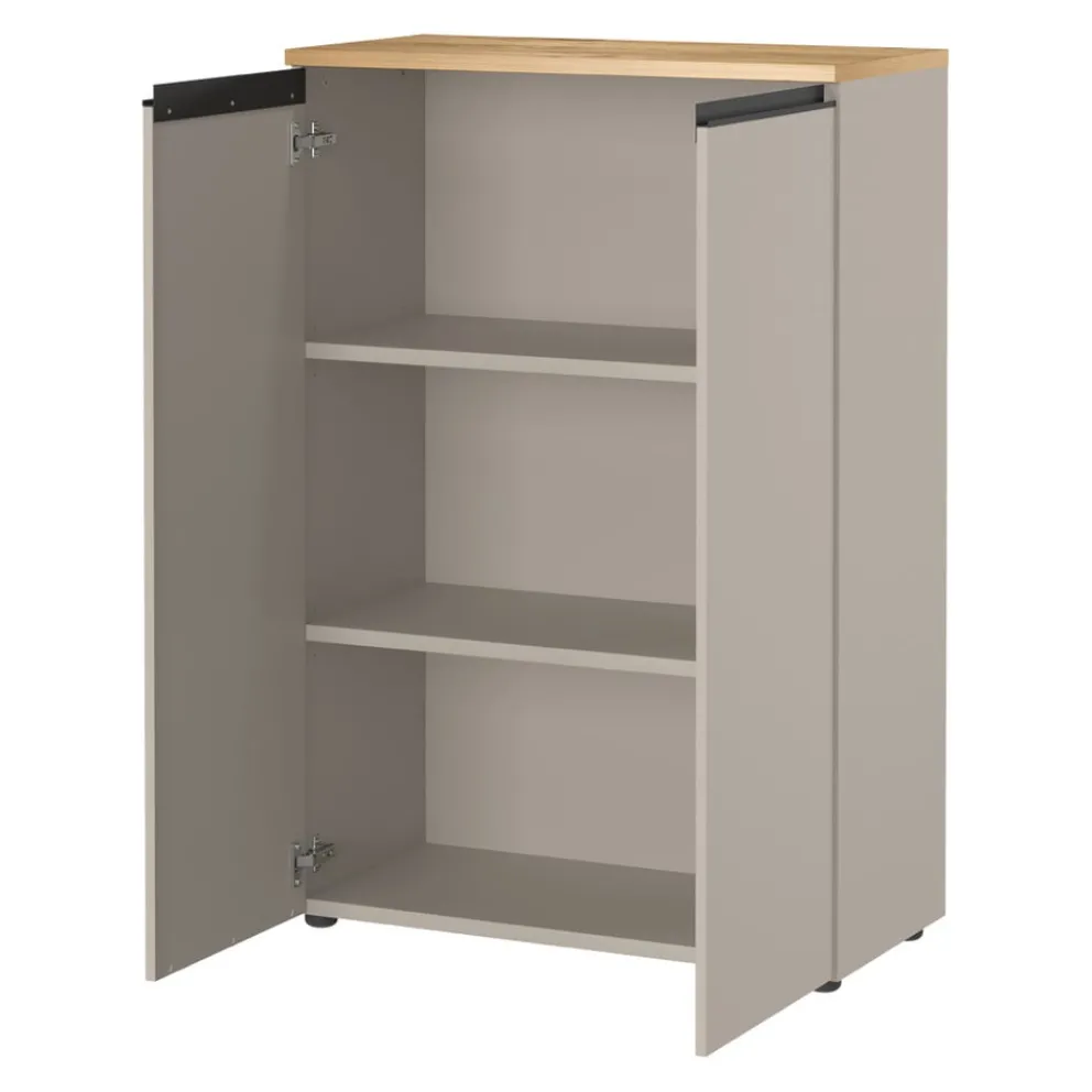 Novel Aktenschrank Deltona-105 steingrau Online