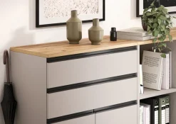 Novel Aktenschrank Deltona-105 steingrau Online