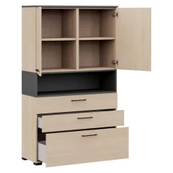 Moderano Aktenschrank Flow eichefarbig Clearance