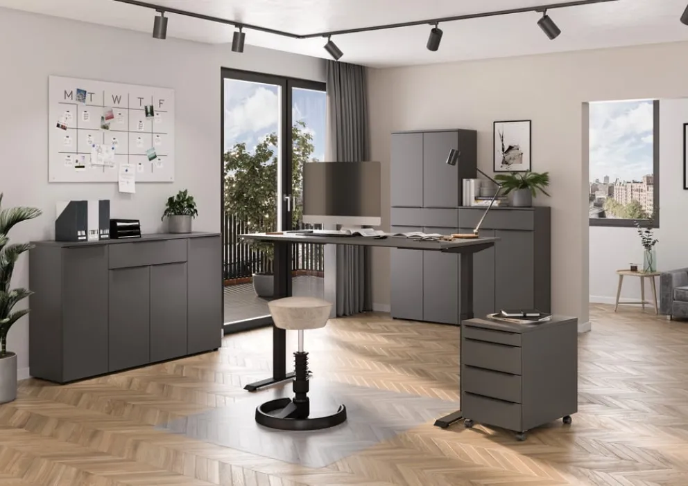 GERMANIA Aktenschrank Mailand graphit Discount