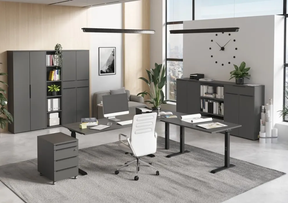 GERMANIA Aktenschrank Mailand graphit Discount
