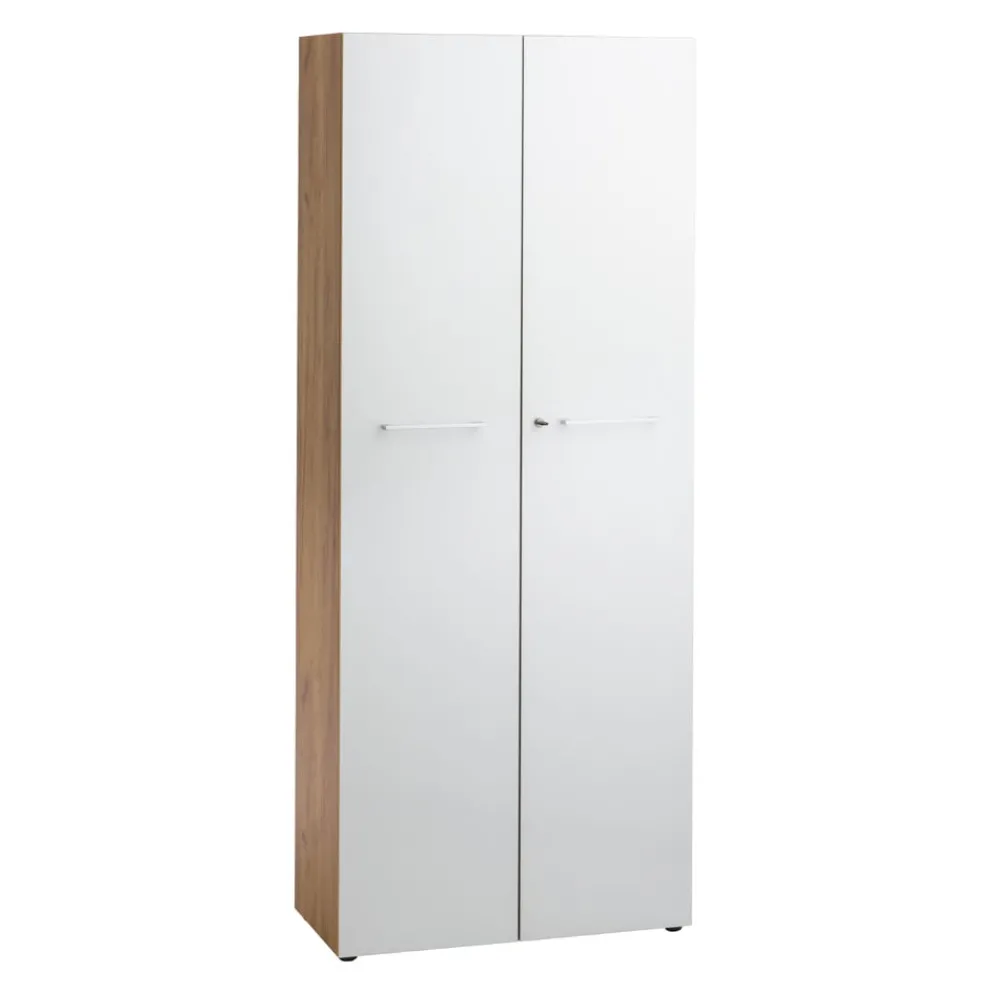 Johann Jakob Aktenschrank Novara eichefarbig, weiss