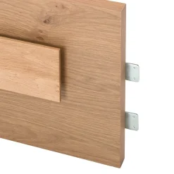 Dieter Knoll Anbau-Nachttisch Gent eichefarbig, taupe Sale
