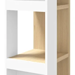 Temahome Anbauregal Ella eichefarbig, weiss Hot
