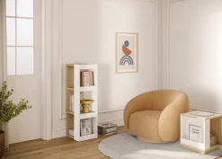 Temahome Anbauregal Ella eichefarbig, weiss Hot