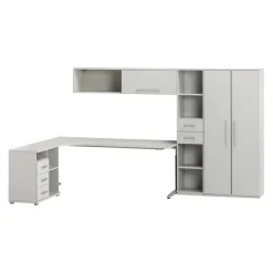 Moderano Anbautischgestell Techno-105 hellgrau Clearance