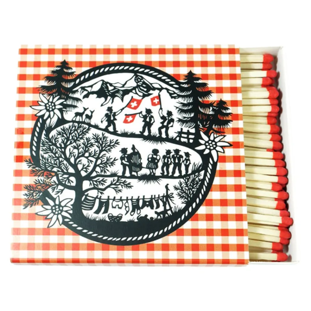 Trendform Anzündhilfe Swiss Vichy rot, schwarz, weiss Online