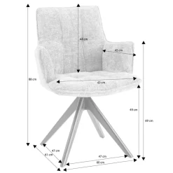 edy&liv Armlehnstuhl Alan braun Online