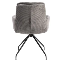 Lomoco Armlehnstuhl Bali Cord grey