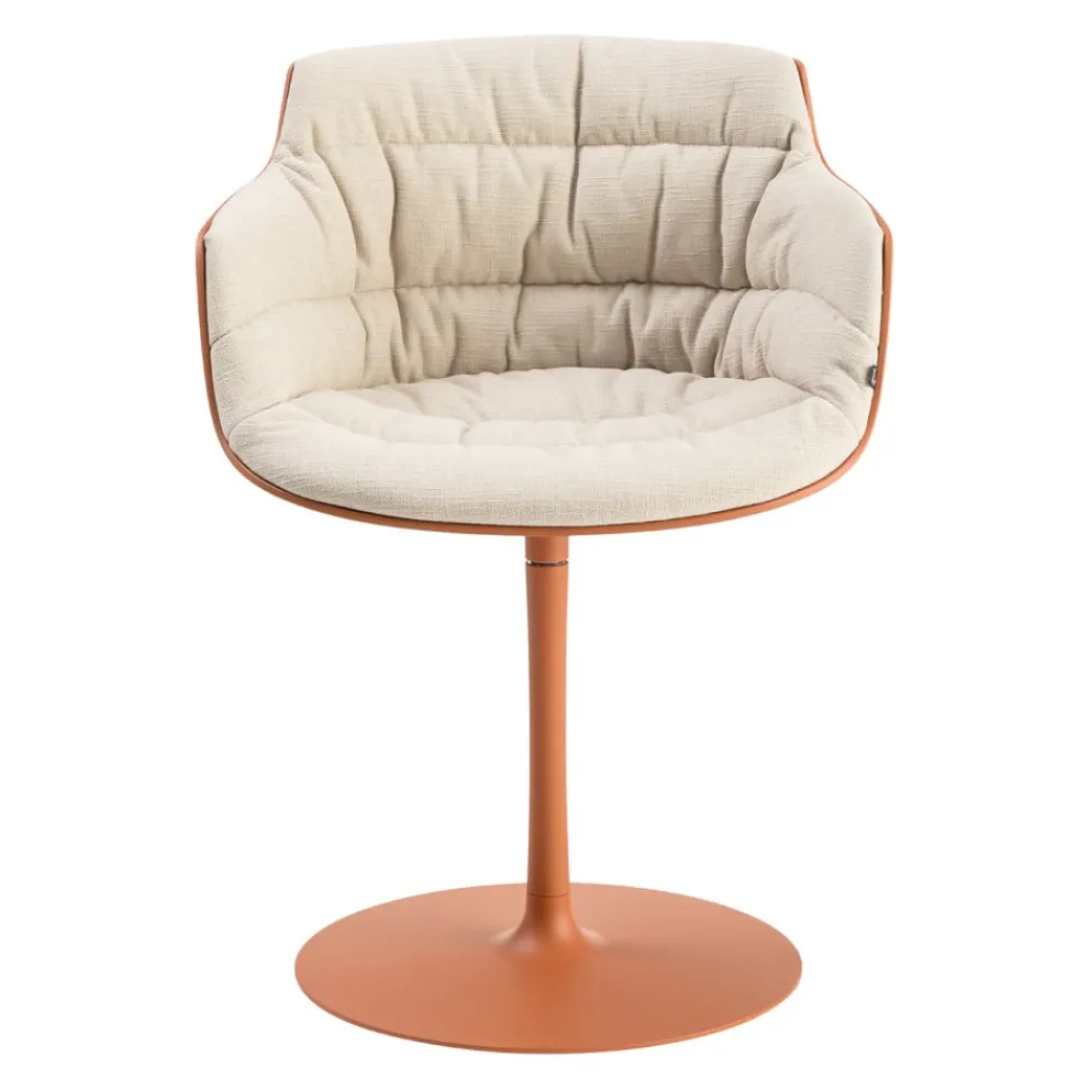 mdf italia Armlehnstuhl Flow taupe, terracotta Online
