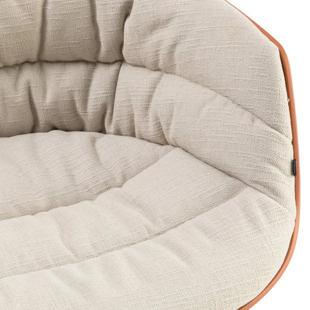 mdf italia Armlehnstuhl Flow taupe, terracotta Online