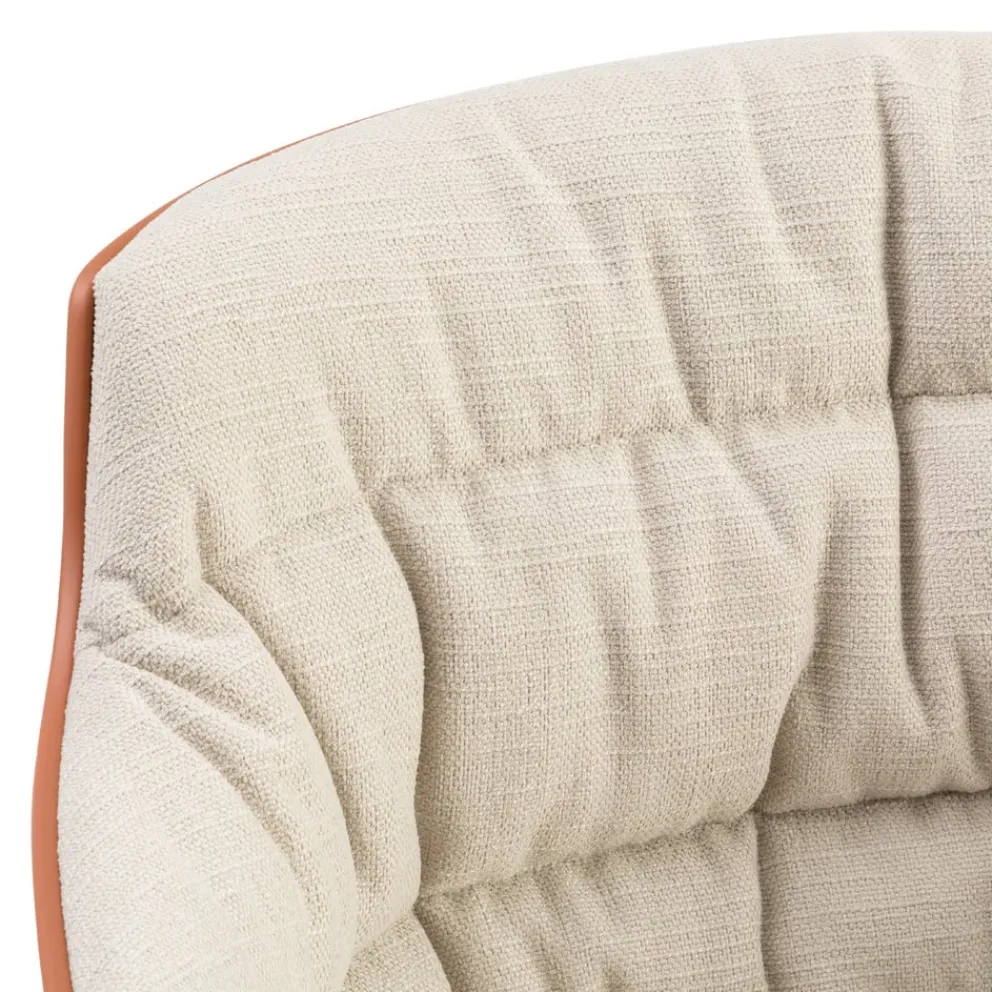 mdf italia Armlehnstuhl Flow taupe, terracotta Online