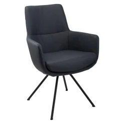 Dieter Knoll Armlehnstuhl Hampton Kat. 05 Dino, 609 dunkelblau Discount