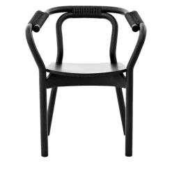 Normann Copenhagen Armlehnstuhl Knot schwarz