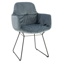 Freifrau Armlehnstuhl Leya brillantblau Best