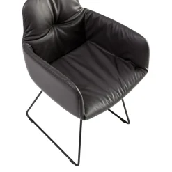 Freifrau Armlehnstuhl Leya SAHARA Leder / Code 60002 Best