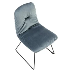 Freifrau Armlehnstuhl Leya brillantblau