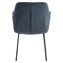 edy&liv Armlehnstuhl Lucas-Uni blau Outlet