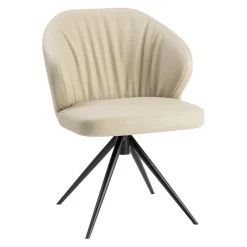 Dieter Knoll Armlehnstuhl Roxy Kat. 1 Tendens, LD2331 Latte