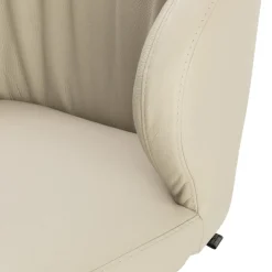 Dieter Knoll Armlehnstuhl Roxy Kat. 1 Tendens, LD2331 Latte Hot