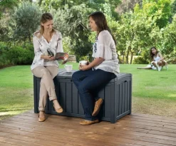 Keter Aufbewahrungsbox Glenwood anthrazit Outlet