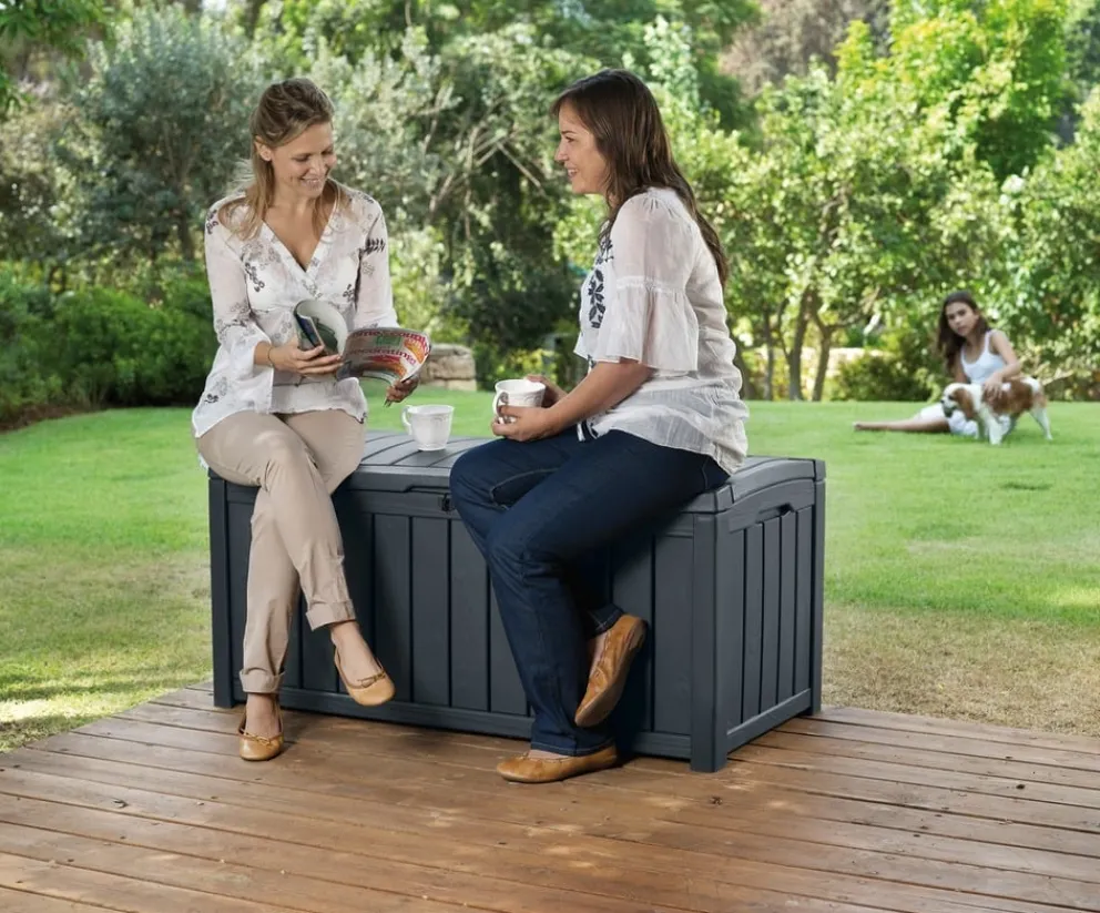 Keter Aufbewahrungsbox Glenwood anthrazit Outlet