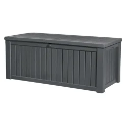 Keter Aufbewahrungsbox Rockwood anthrazit Discount