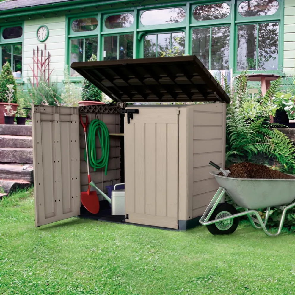 Keter Aufbewahrungsbox Store It Out braunbeige Best