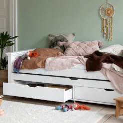 Hoppekids Ausziehbett Deluxe weiss Clearance