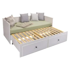 MID.YOU Ausziehbett Palino weiss New