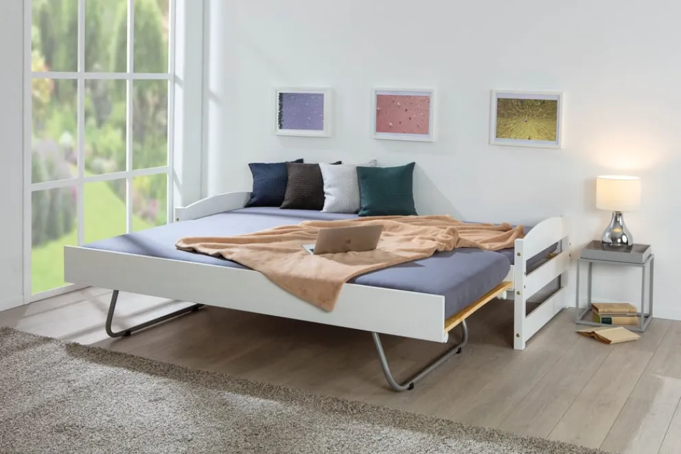 MID.YOU Ausziehbett Vindas weiss Clearance