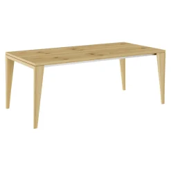 Edition Ausziehtisch California Asteiche bianco geölt, Nr. 3 Clearance