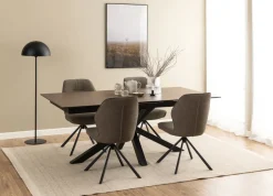 MID.YOU Ausziehtisch Heaven braunrot New