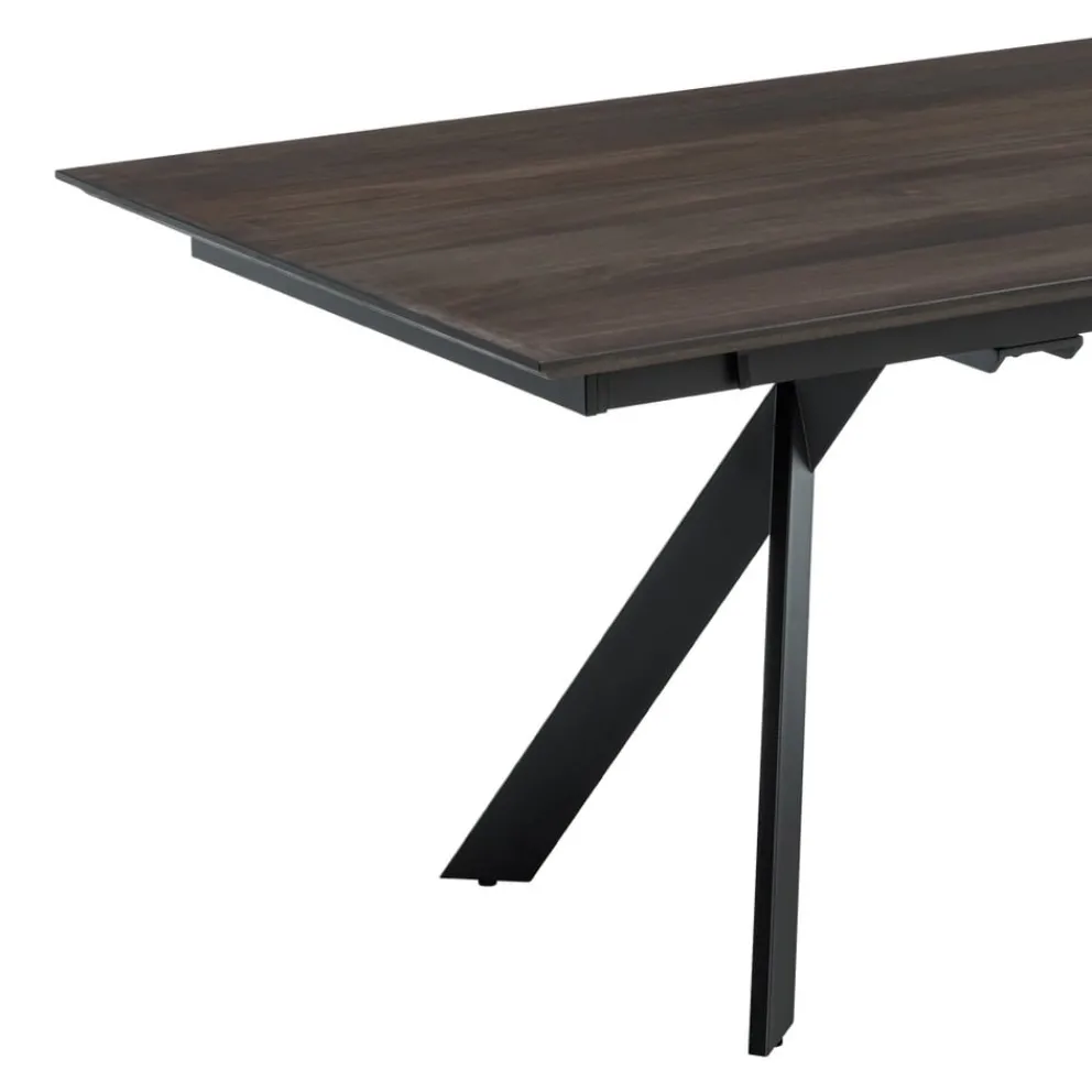 WILLISAU Ausziehtisch Torino nussbaumfarbig Clearance