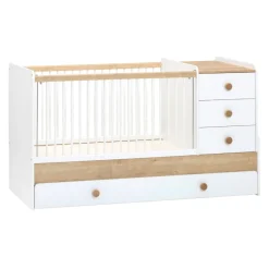 Cilek Babybett Cara eiche, weiss Best