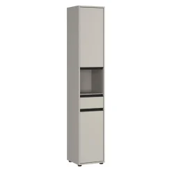 MID.YOU Badschrank Lemont steingrau Discount