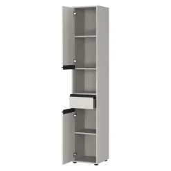 MID.YOU Badschrank Lemont steingrau Discount