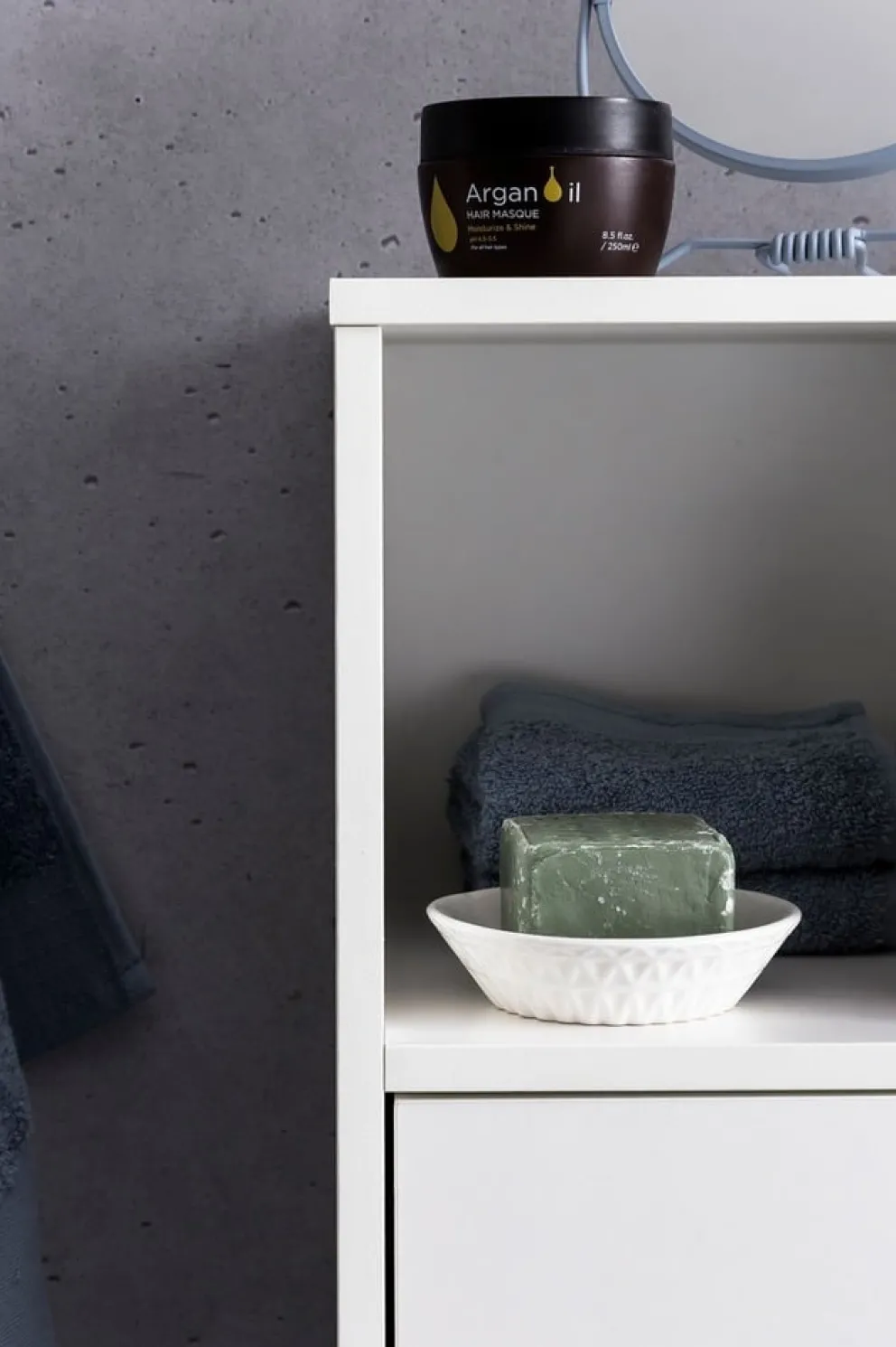 MID.YOU Badschrank weiss Discount