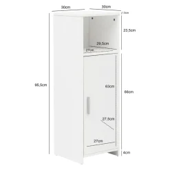 MID.YOU Badschrank weiss Discount