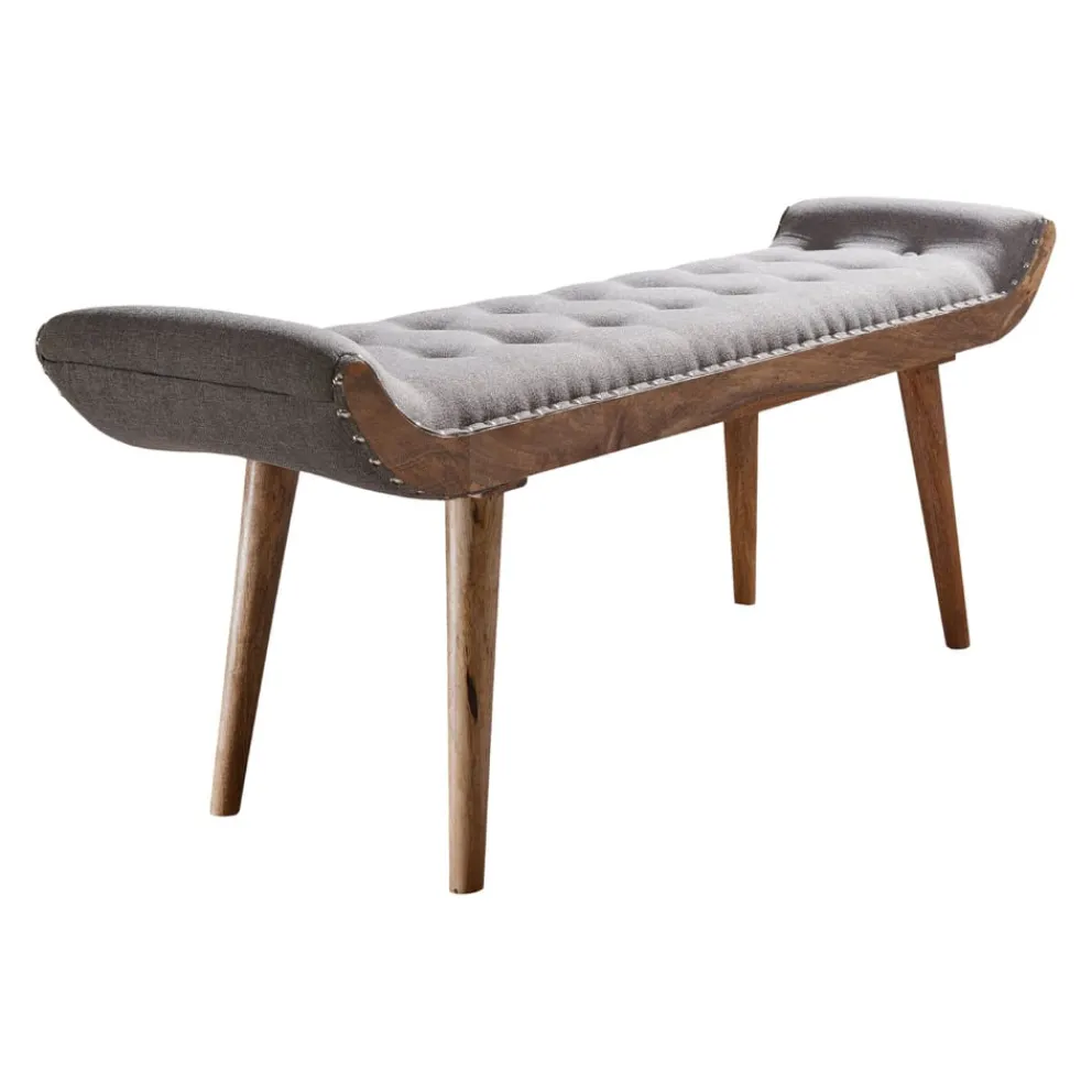 MID.YOU Bank Chesterfield braun, grau New