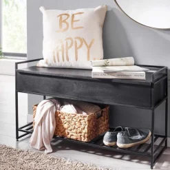 MID.YOU Bank Mango schwarz Clearance