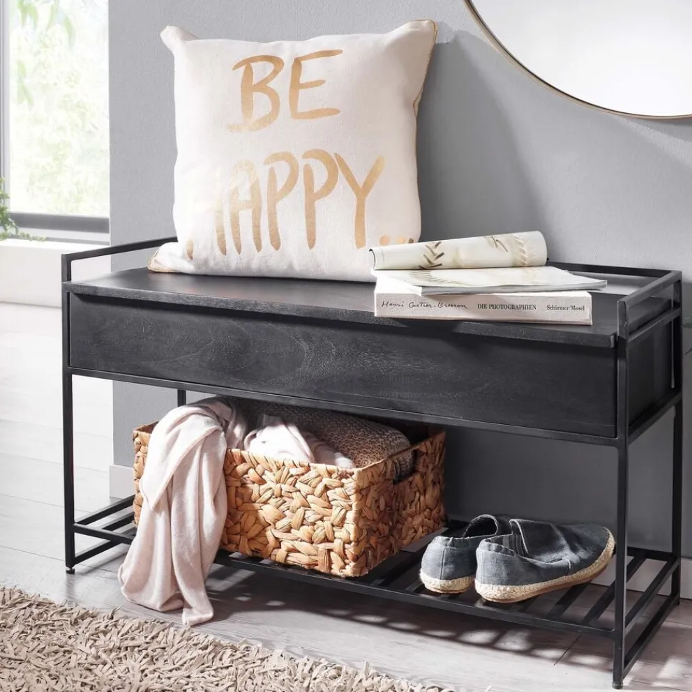 MID.YOU Bank Mango schwarz Clearance