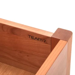 TEAM 7 Bank Mylon Canvas 854, kirschbaumfarbig Outlet