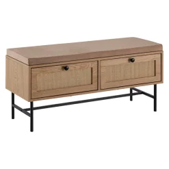 MID.YOU Bank Rattan braun