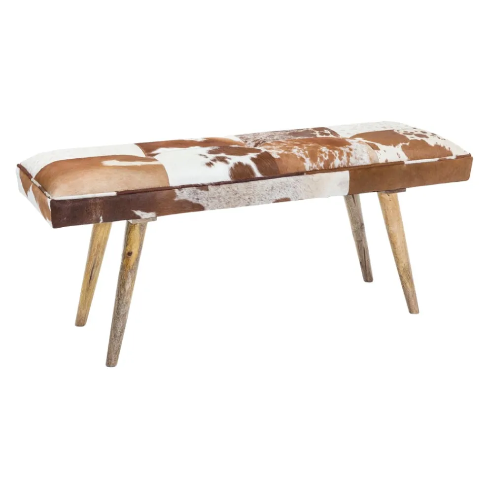 MID.YOU Bank Ziegenfell braun Discount