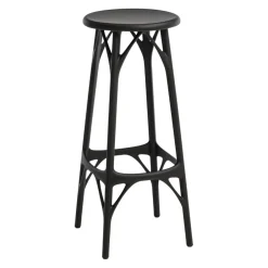 KARTELL Barhocker A.I. Stool Light schwarz Clearance